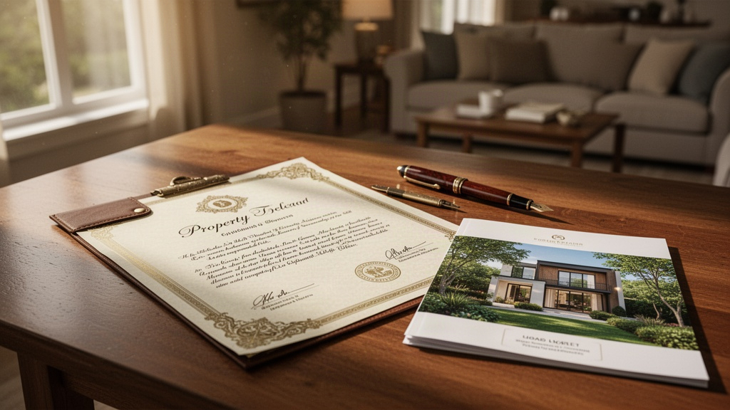 Eigentumsurkunde und Grundbuch alles über den Kauf von Immobilien